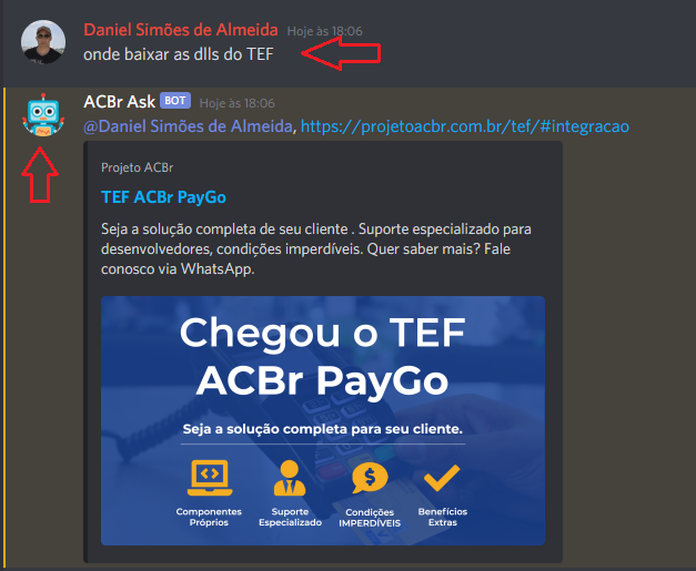 Projeto ACBr agora tem Servidor no Discord - Notícias do ACBr