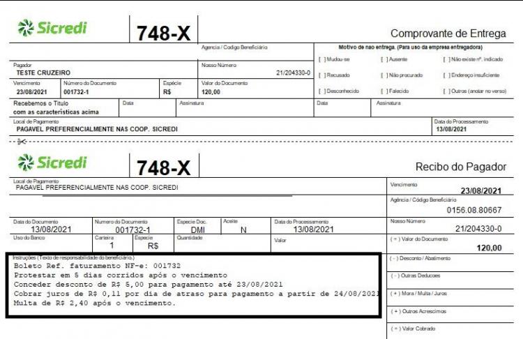 Desconto Boleto Sicredi Acbrboleto Projeto Acbr 2504