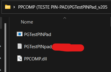 Pin em teste