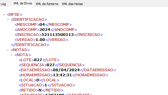 Nfsex Assessor Público Carregar O Retorno No Componente Dfe Documentos Fiscais 1014